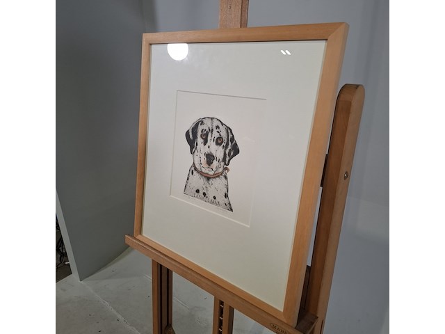 Ingelijst drukwerk, arja van den berg , lana vijf jaar 16/20 - afbeelding 3 van  9