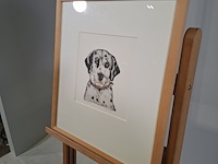 Ingelijst drukwerk, arja van den berg , lana vijf jaar 16/20 - afbeelding 3 van  9