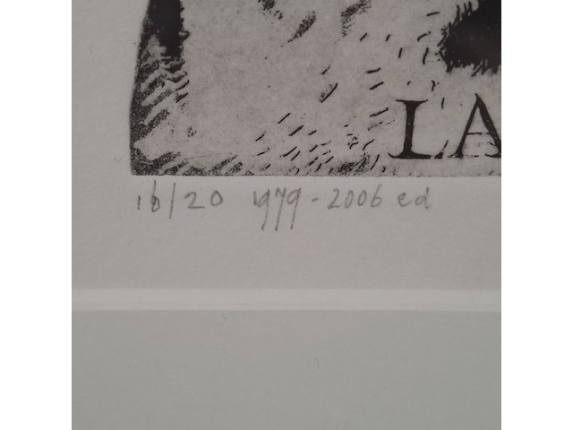 Ingelijst drukwerk, arja van den berg , lana vijf jaar 16/20 - afbeelding 5 van  9