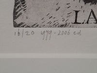 Ingelijst drukwerk, arja van den berg , lana vijf jaar 16/20 - afbeelding 5 van  9