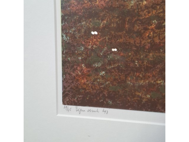 Ingelijst drukwerk, h. d'olieslager, slikken i - 29/45, 1997 - afbeelding 3 van  9