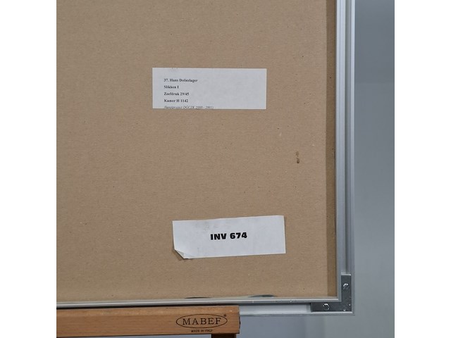 Ingelijst drukwerk, h. d'olieslager, slikken i - 29/45, 1997 - afbeelding 9 van  9