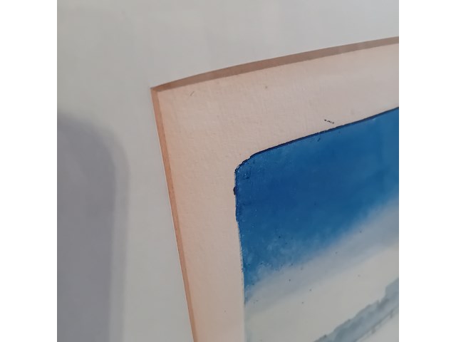 Ingelijst drukwerk, p. van der heyden, boris 8/10, 1976 - afbeelding 6 van  9