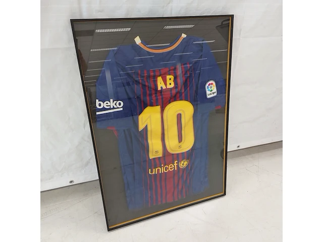 Ingelijst " fc barcelona " shirt - afbeelding 1 van  11