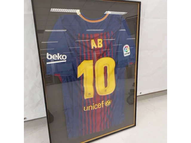 Ingelijst " fc barcelona " shirt - afbeelding 5 van  11