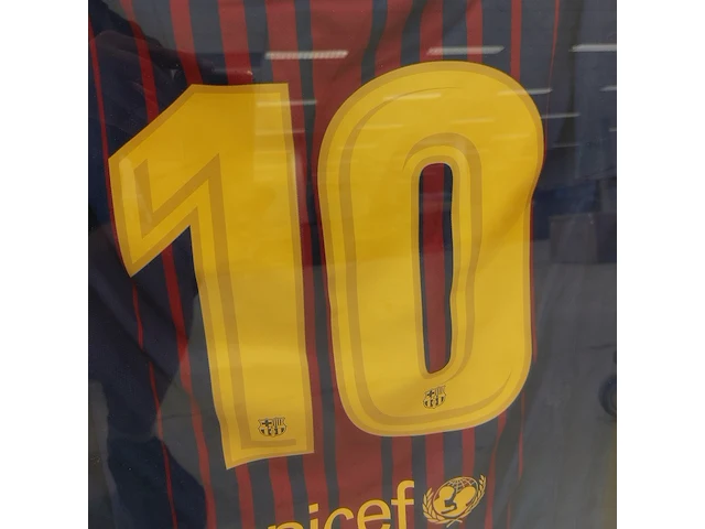Ingelijst " fc barcelona " shirt - afbeelding 10 van  11