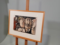 Ingelijst kunstwerk, a. i. dawideit, sacha - afbeelding 3 van  7