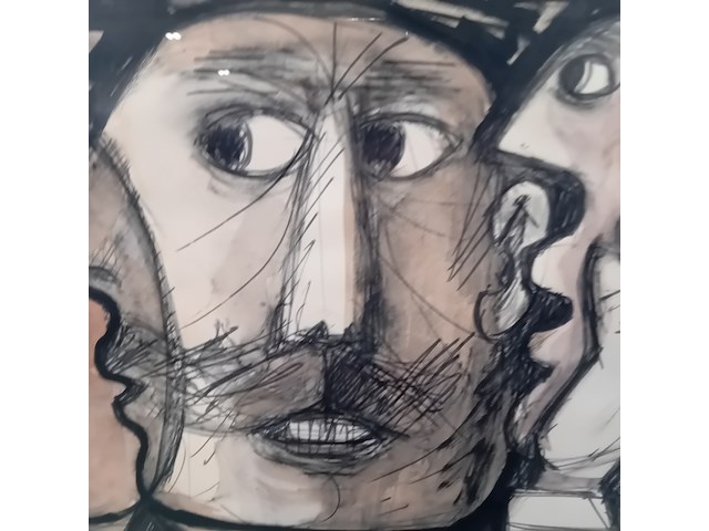 Ingelijst kunstwerk, a. i. dawideit, sacha - afbeelding 4 van  7