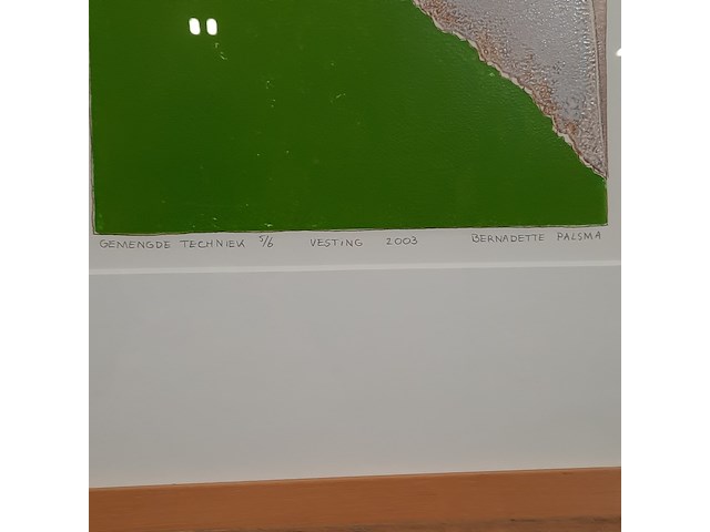 Ingelijst kunstwerk, b. palsma / j. ros - afbeelding 6 van  9