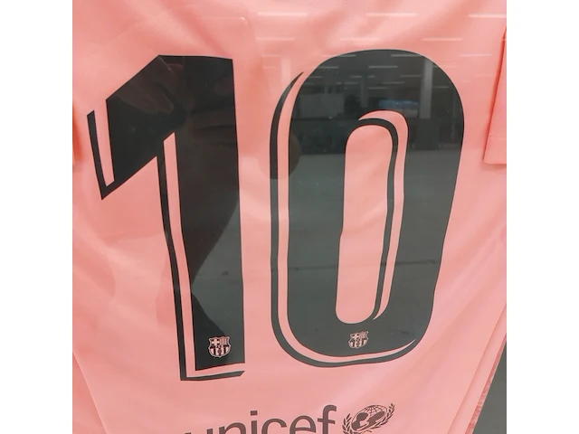 Ingelijst shirt " fc barcelona " - afbeelding 10 van  11