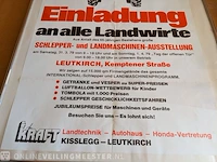 Ingelijste poster einladung an alle landwirte - afbeelding 4 van  5