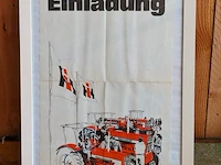 Ingelijste poster einladung international - afbeelding 1 van  3