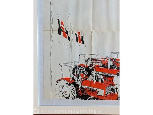 Ingelijste poster einladung international - afbeelding 3 van  3