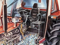 Ingelijste poster fiat trekkers, nr 1 in europa - afbeelding 4 van  6