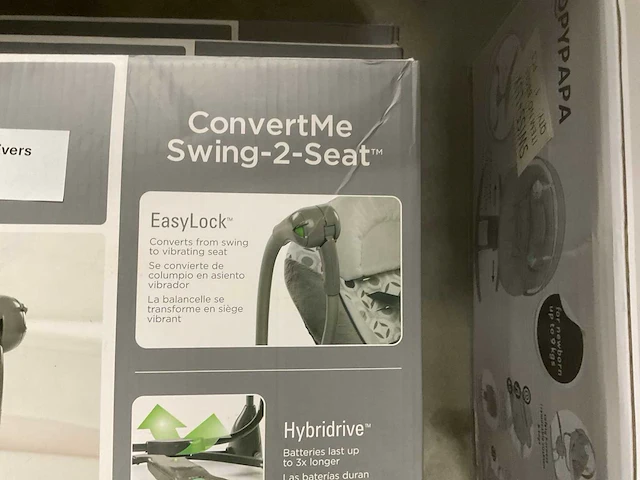 Ingenuity swing-2-seat convertme schommelstoel - afbeelding 2 van  5