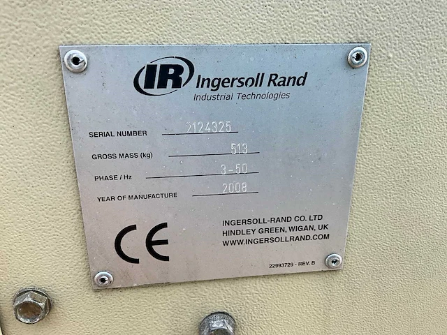 Ingersoll rand irn11k-tas-7 h schroefcompressor - afbeelding 3 van  13