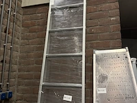 Inhangladder met gefelste treden 10 treden zarges, saferstep lh 1041360 - afbeelding 2 van  4