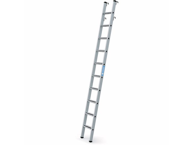 Inhangladders voor stellingkasten met gefelste treden 10 treden zarges, saferstep lh 1041360 - afbeelding 1 van  4