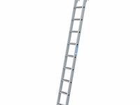 Inhangladders voor stellingkasten met gefelste treden 10 treden zarges, saferstep lh 1041360 - afbeelding 1 van  4