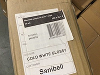 Ink. - 3407015 - wastafel links 100x45x2 cm 1 krgat - afbeelding 2 van  4