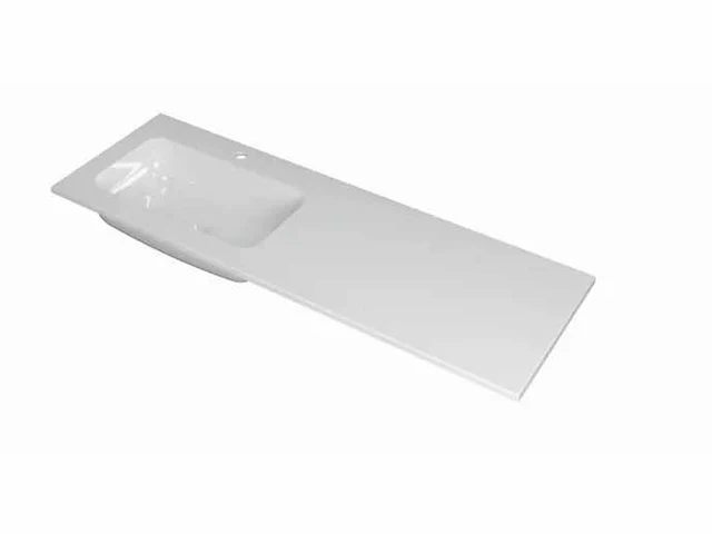 Ink 3407035 wastafel 140cm polystone links - afbeelding 1 van  4