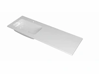 Ink 3407035 wastafel 140cm polystone links - afbeelding 1 van  4
