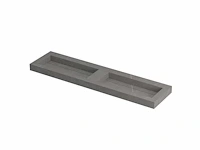 Ink armani grey wastafel 180cm - afbeelding 1 van  3