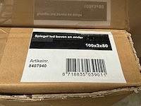 Ink badkamer spiegel led 100x80cm - afbeelding 4 van  4