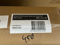 Ink badkamer spiegel led sp14 zwart 100x80cm - afbeelding 3 van  3