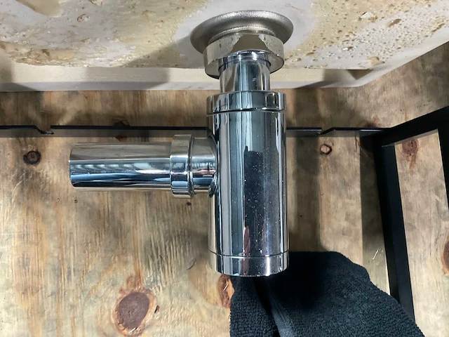 Ink contra wastafel met kraan en frame - afbeelding 7 van  8