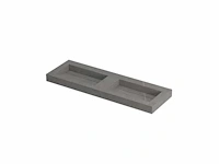 Ink pitch armani grey wastafel 140cm - afbeelding 1 van  3