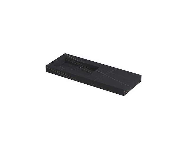 Ink pitch wastafel 120cm lauren black - afbeelding 1 van  3