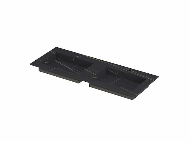 Ink post wastafel 120cm lauren black - afbeelding 1 van  3