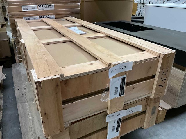 Ink post wastafel 120cm - afbeelding 2 van  3