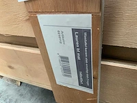 Ink post wastafel keramisch 140cm lauren black - afbeelding 2 van  3