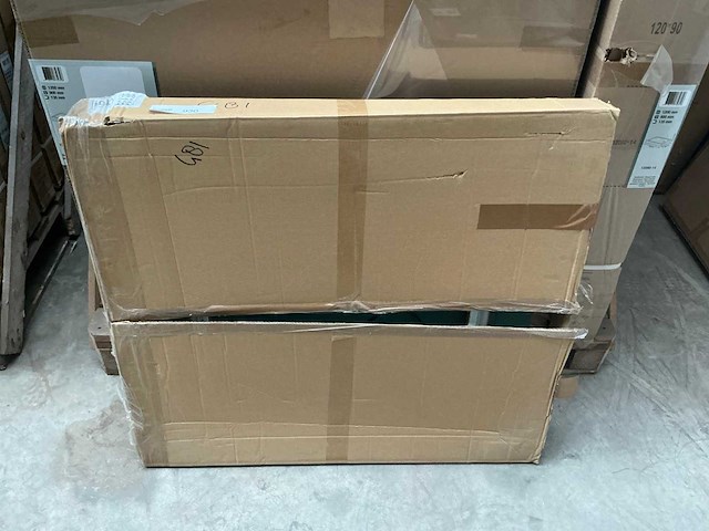 Ink sn75 badkamer spiegel streepdecor 60x70cm - afbeelding 4 van  4