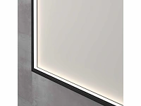 Ink sp 19 spiegel led mat zwart 100x50cm - afbeelding 2 van  4