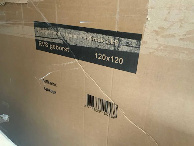 Ink sp17 spiegel rond 120cm - afbeelding 3 van  5