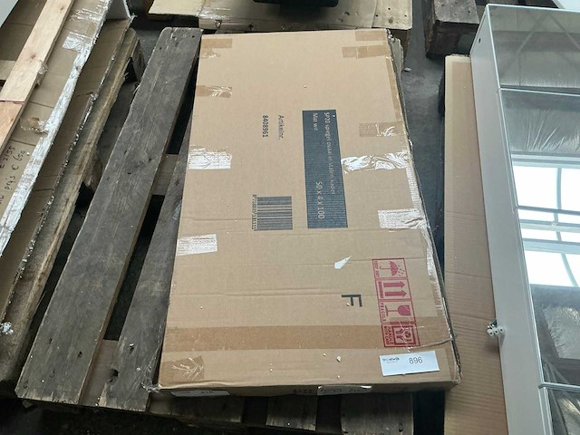 Ink sp20 spiegel ovaal mat wit - afbeelding 3 van  4