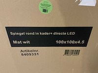 Ink sp24 spiegel met verlichting (100x100 cm) - afbeelding 2 van  2