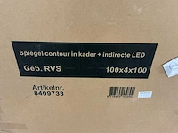 Ink sp30 spiegel met verlichting (100x100 cm) - afbeelding 2 van  2