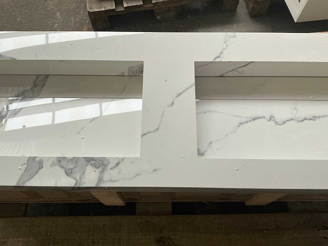 Ink wastafel statuario 120cm - afbeelding 5 van  8