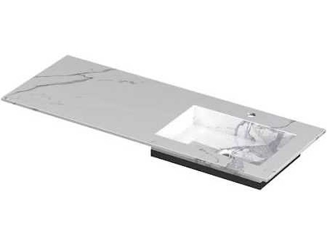 Ink wastafel statuario 120cm - afbeelding 1 van  4
