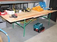 Inklapbare behangtafel. afmeting 300 x 100 x 84 cm. - afbeelding 1 van  1