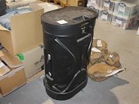 Inklapbare beurswand in verrijdbare flightcase. - afbeelding 1 van  2