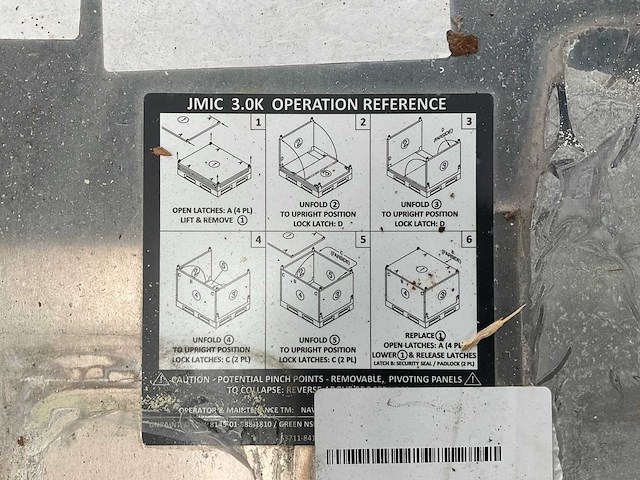 Inklapbare container - afbeelding 4 van  7