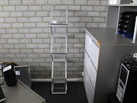 Inklapbare folderdisplay met hoogte 145 cm. - afbeelding 1 van  2