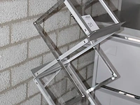 Inklapbare folderdisplay met hoogte 145 cm. - afbeelding 2 van  2