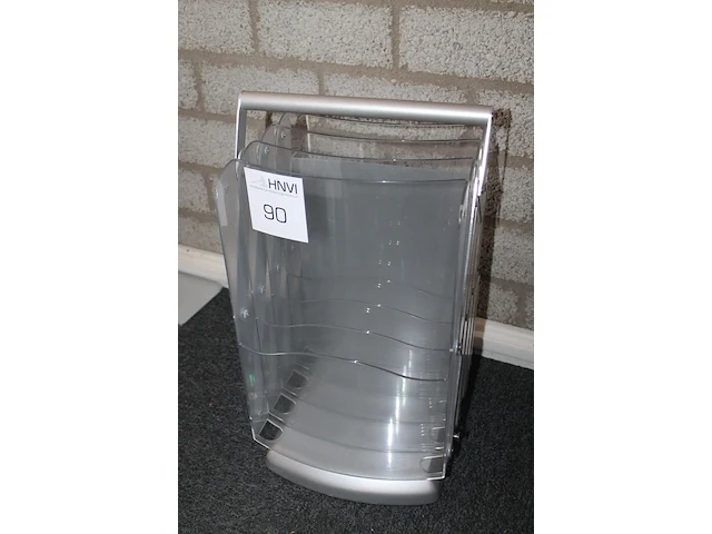 Inklapbare folderdisplay zip met hoogte 150 cm in tas. - afbeelding 3 van  3