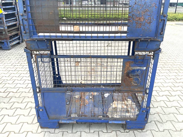 Inklapbare gitterbox 1230x820x970mm (4x) - afbeelding 2 van  13